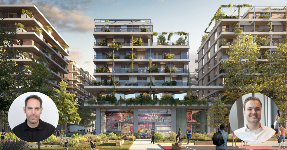 Tjeerd Haccou en Rickwin Huisman over biobased bouwen