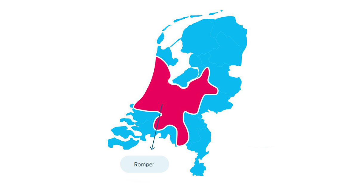 De meeste duurhuurders wonen in de Randstad of grote steden daarbuiten.