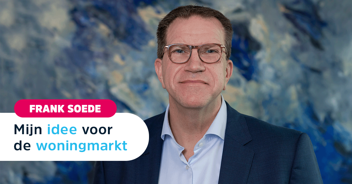 Directeur van BLG Wonen Frank Soede over zijn idee voor de woningmarkt