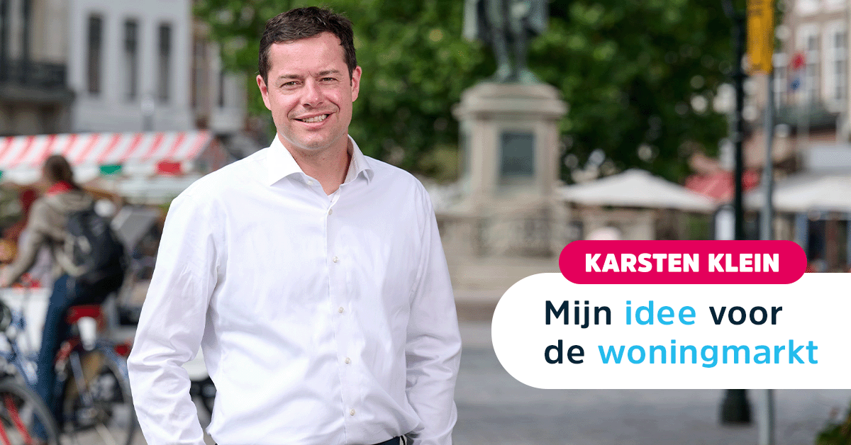 Mijn idee voor de woningmarkt: interview met Karsten Klein van Vereniging Eigen Huis