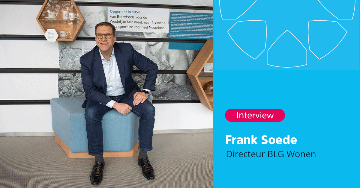 BLG Wonen 70 jaar: Interview directeur BLG Wonen Frank Soede