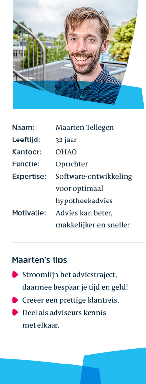 Adviseur van de maand Maarten Tellegen over online advies