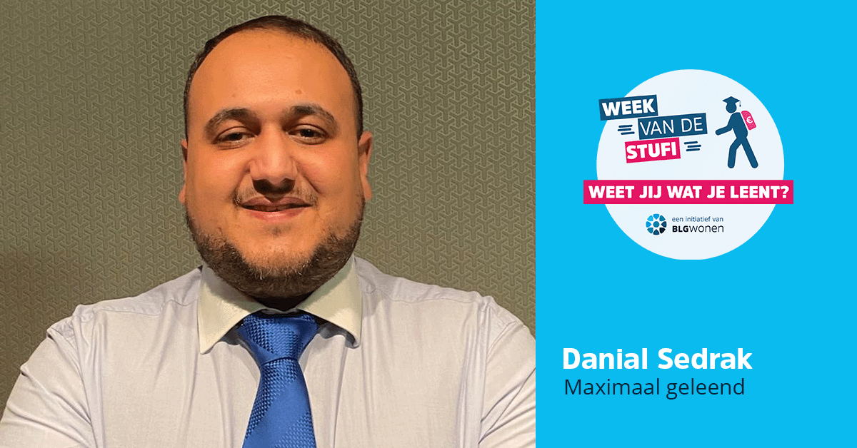 Interview met starter Danial Sedrak over studieschuld en een hypotheek