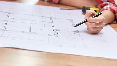 Een architect of een bouwkundige kan je helpen met de bouwkundige plannen voor de woningsplitsing. 